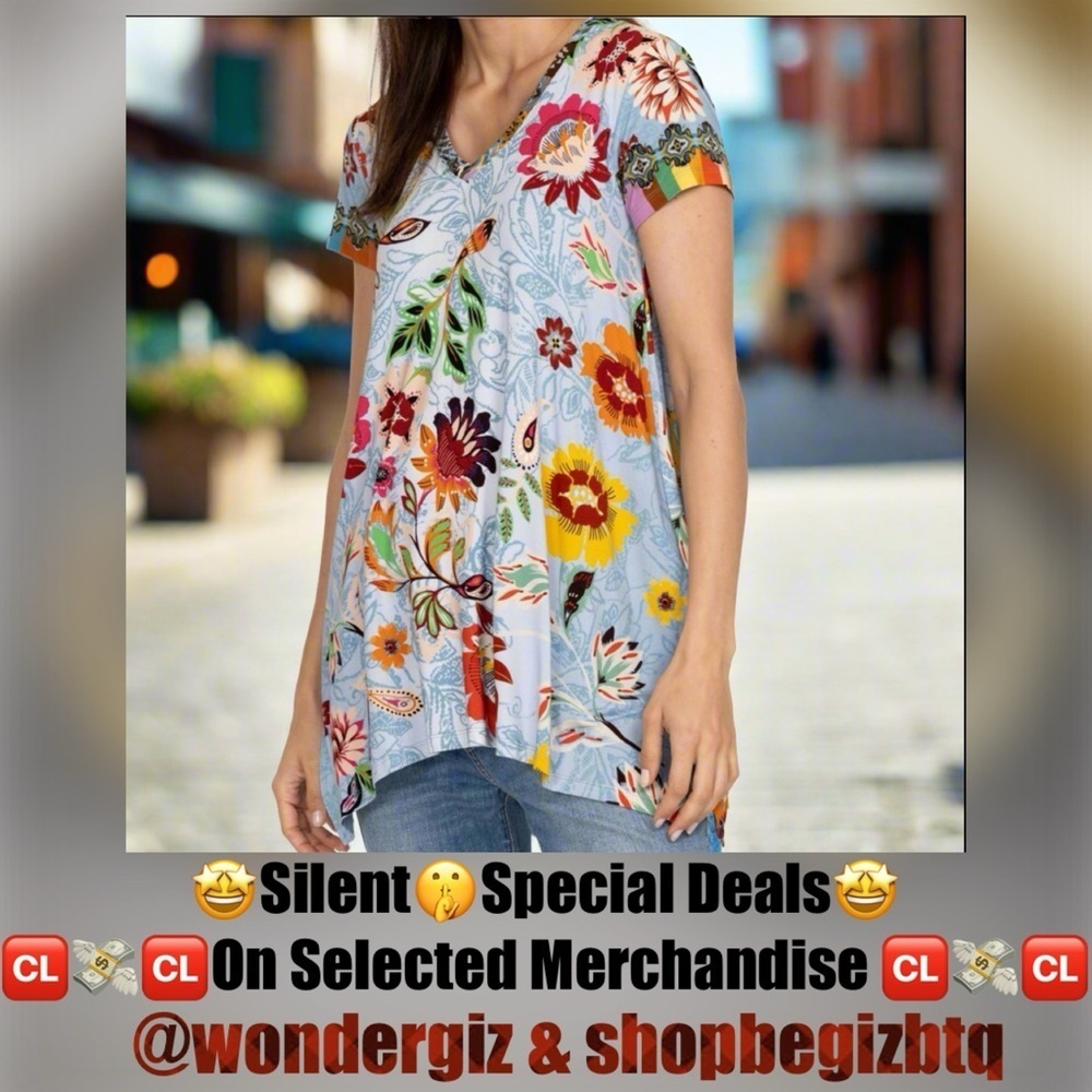 🔥🔥🔥ONE ITEM DEAL OF THE DAY JOHNNY WAS TUNIC X-LARGE Reduced Buy Now & Save